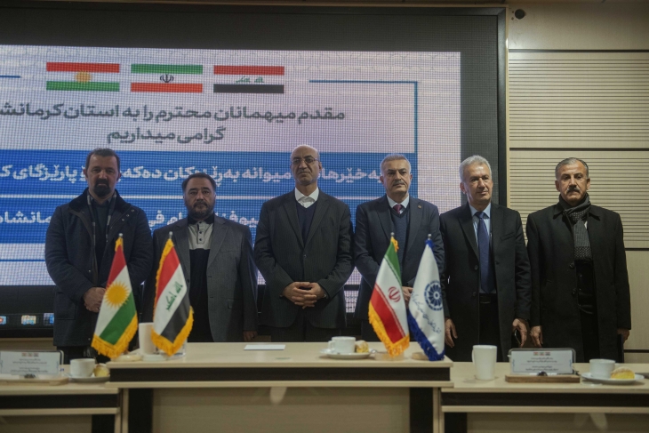 انعقاد تفاهم&zwnj;نامه همکاری بین اتاق&zwnj;های بازرگانی کرمانشاه، سلیمانیه، حلبچه، گرمیان و دیالی