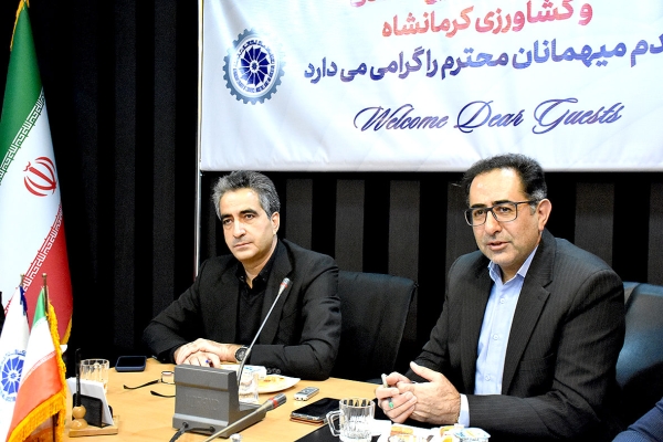 نشست کمیسیون کشاورزی اتاق بازرگانی کرمانشاه با حضور  رئیس و جمعی از مدیران بانک کشاورزی استان